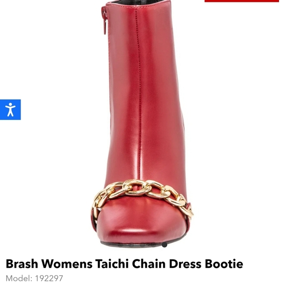 Brash Womens Taichi Chain Dress Bootie - Picture 4 of 9